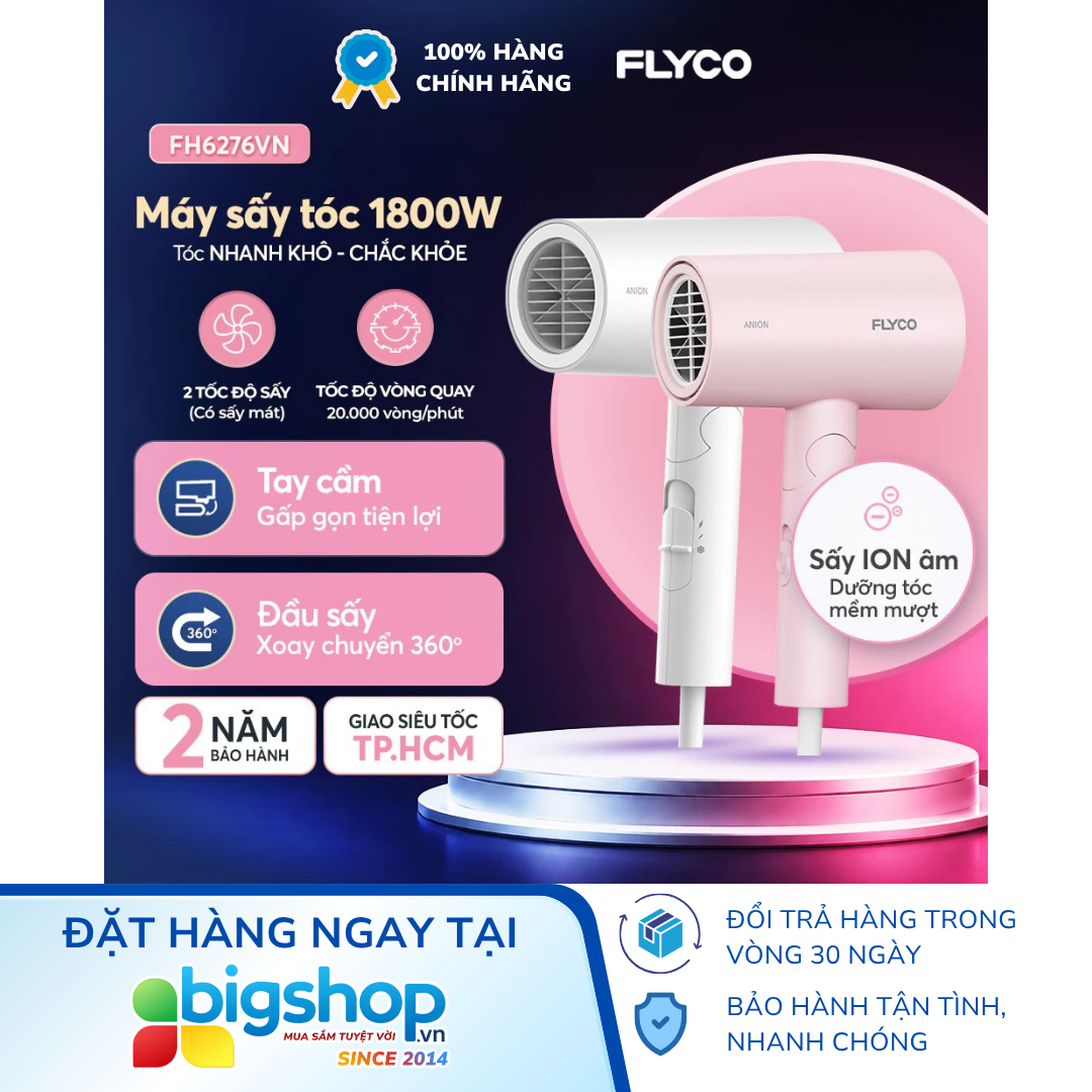 Máy sấy tóc FLYCO FH6276VN - FH6278VN