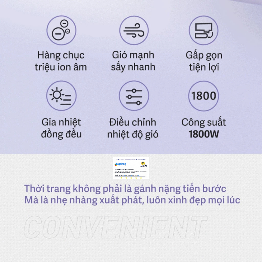 Máy sấy tóc FLYCO FH6276VN - FH6278VN