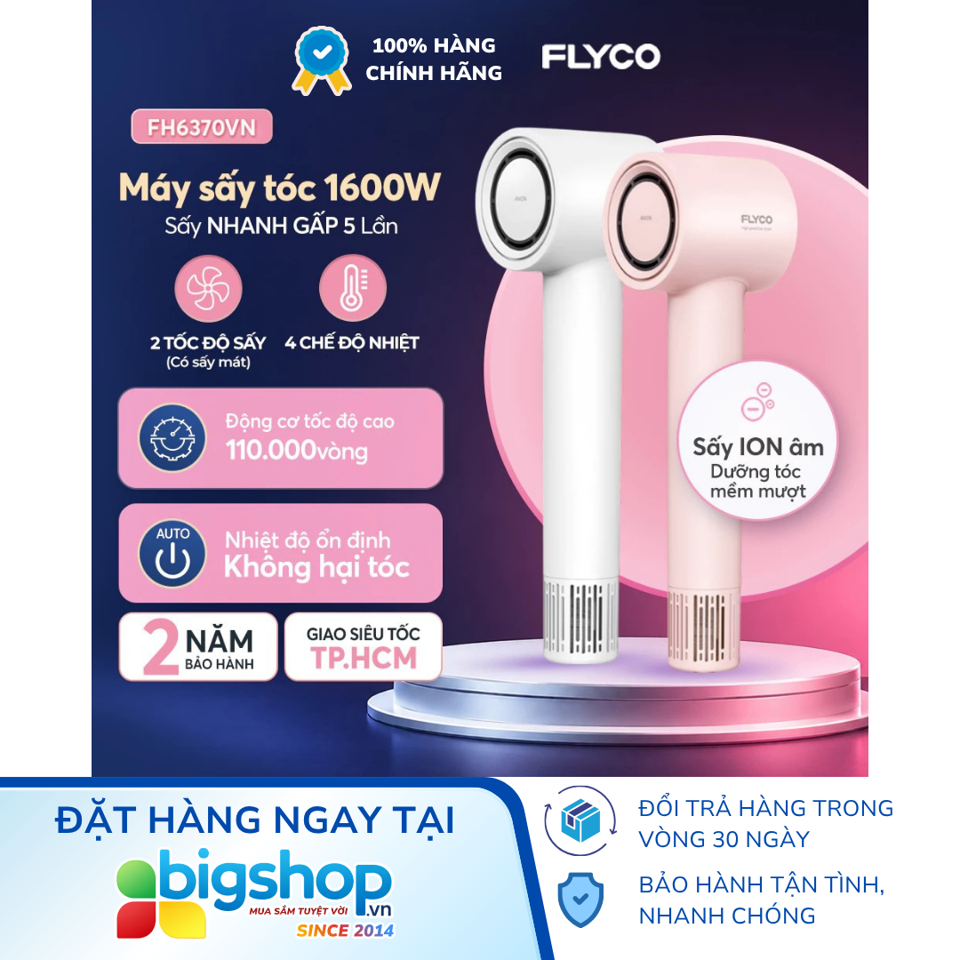 Máy sấy tóc FLYCO FH6370VN
