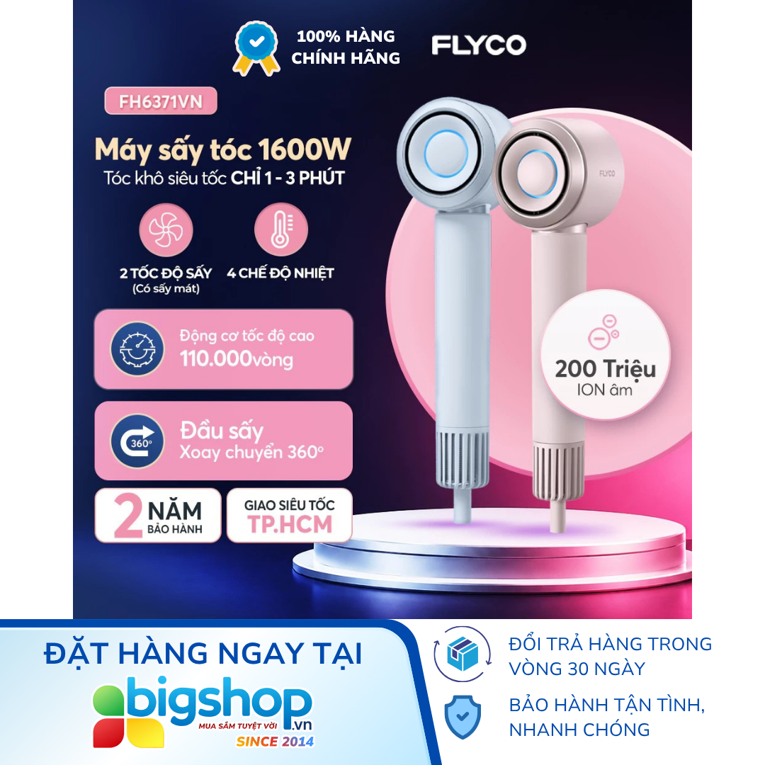 Máy sấy tóc FLYCO FH6371VN