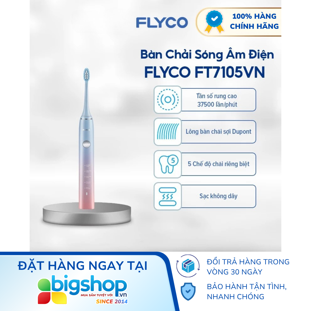 Bàn chải điện FLYCO FT7105VN