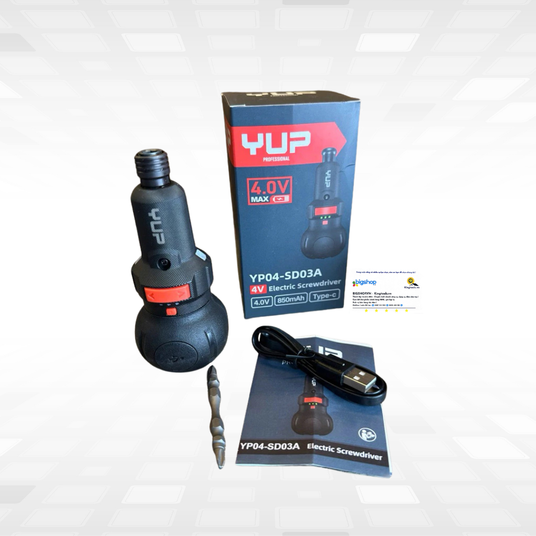 Máy vặn vít mini cầm tay YUPAI YP04-SD03A (Pin 4V)