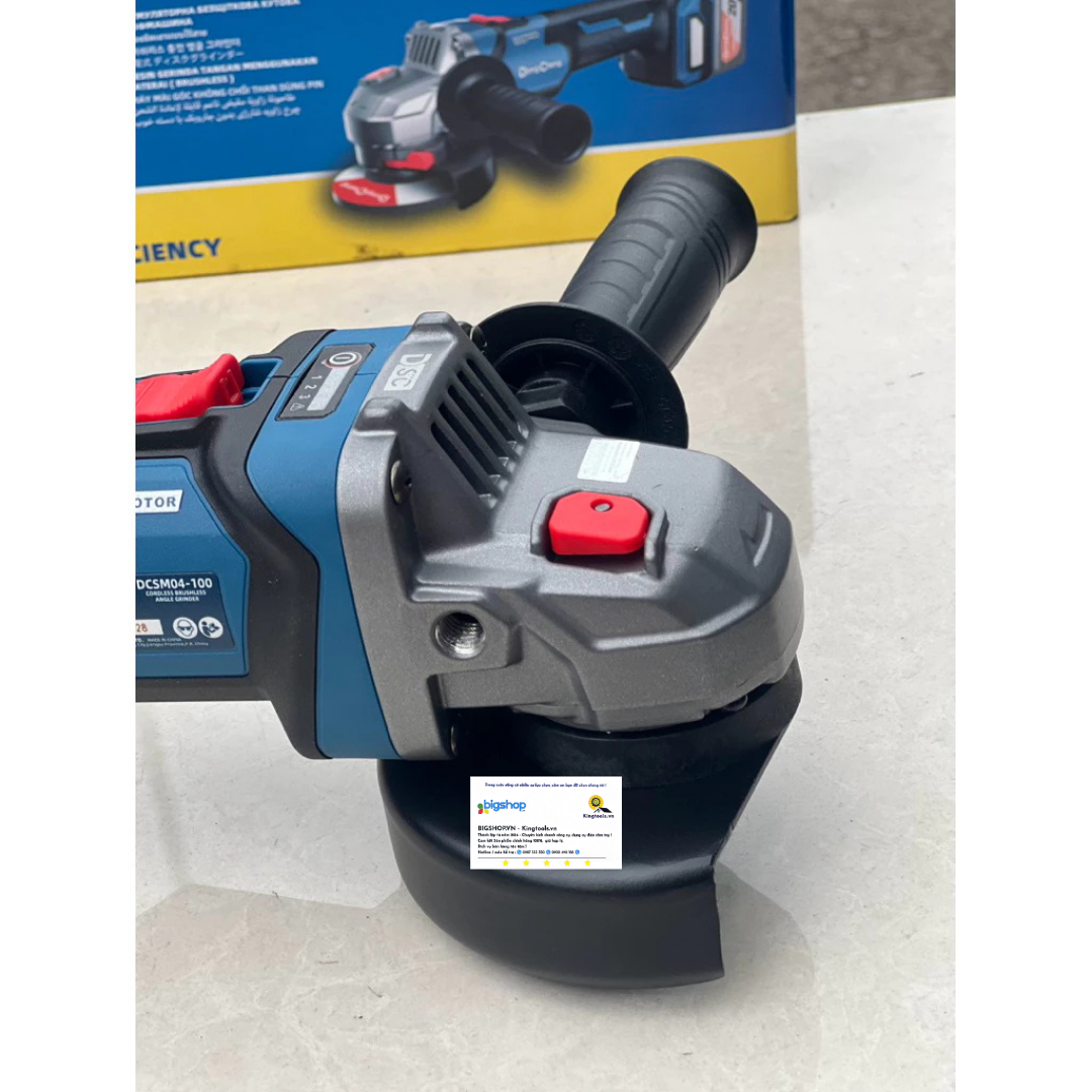 Máy mài pin DONGCHENG DCSM04-100 - Thân máy
