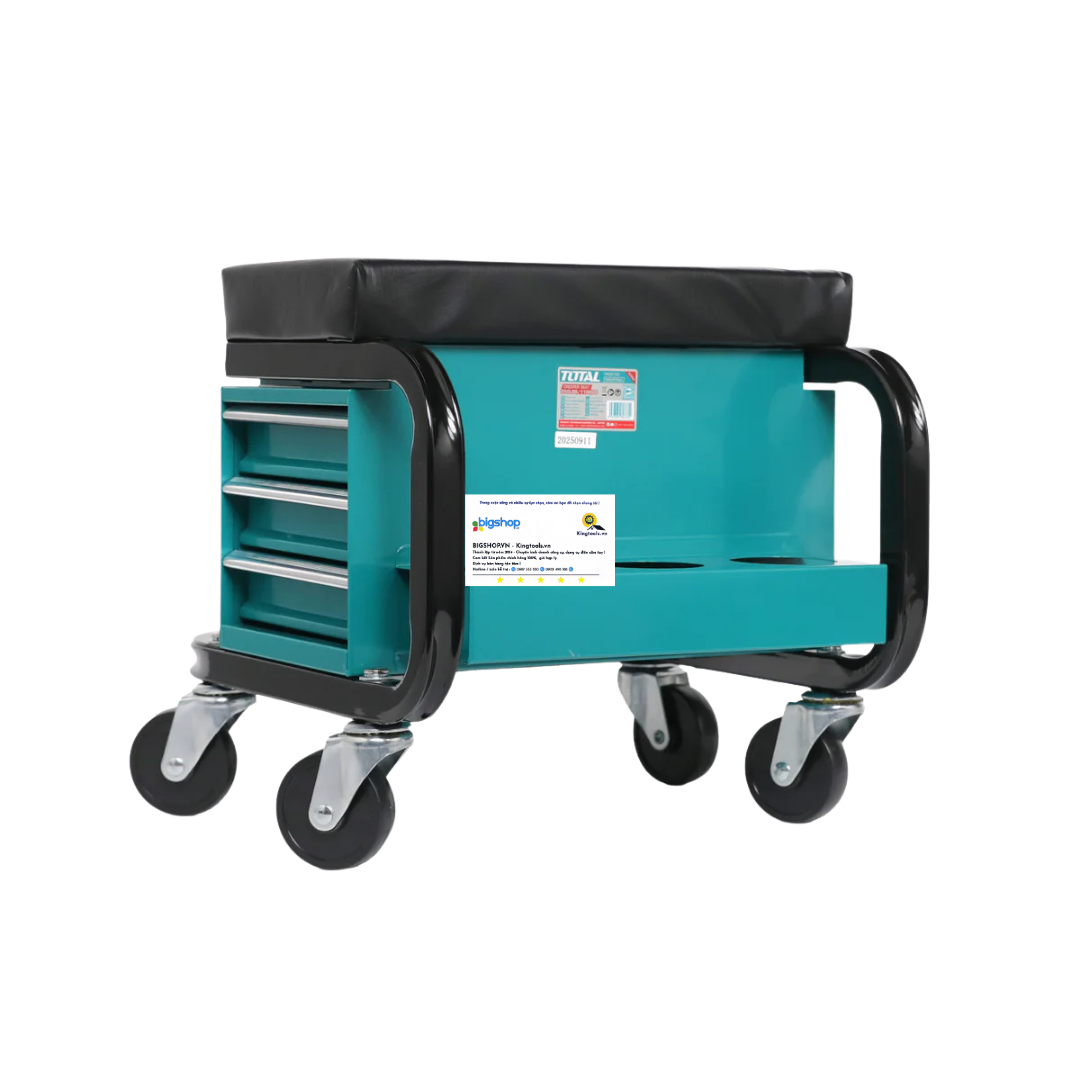 Ghế ngồi sửa chữa có 3 ngăn kéo TOTAL THCS103