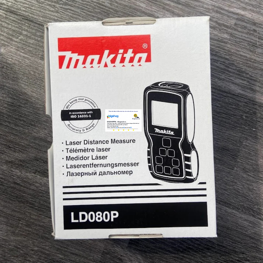 Máy đo khoảng cách laser 80m MAKITA LD080P