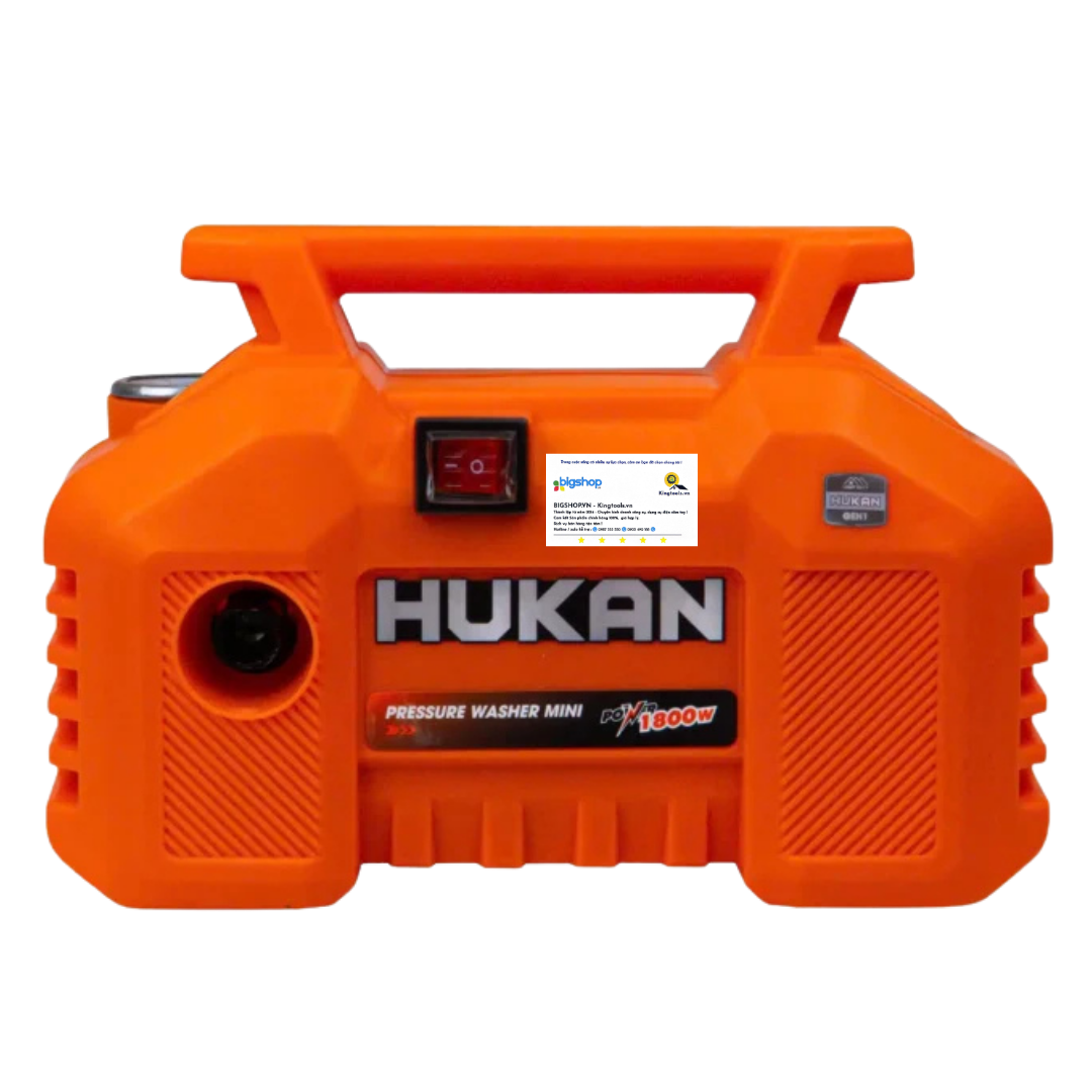 Máy rửa xe điện mini HUKAN G1-RX1801MN (GEN 1) - Công suất 1800W