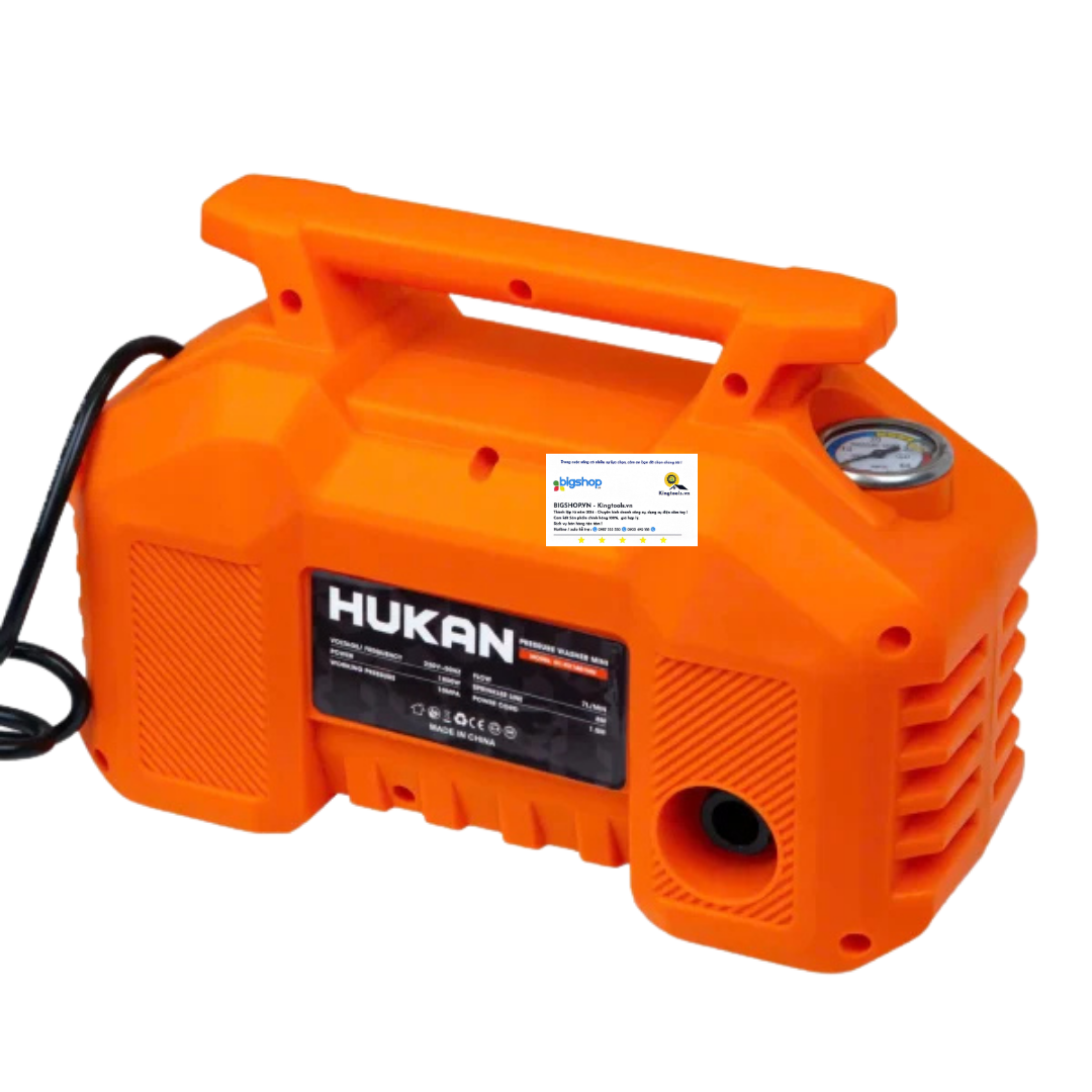 Máy rửa xe điện mini HUKAN G1-RX1801MN (GEN 1) - Công suất 1800W