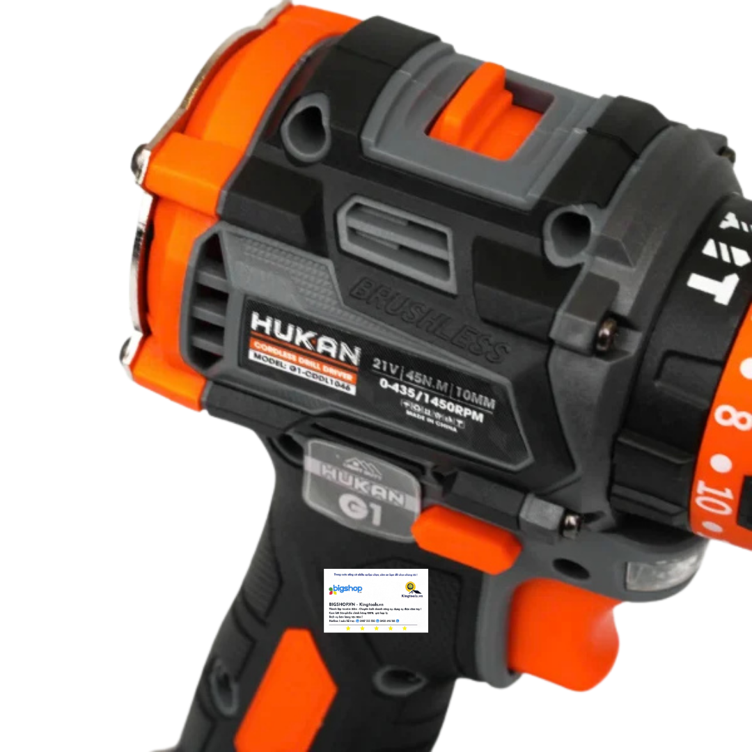 Máy khoan pin HUKAN G1-CDDL1046 (GEN 1) - Thân máy