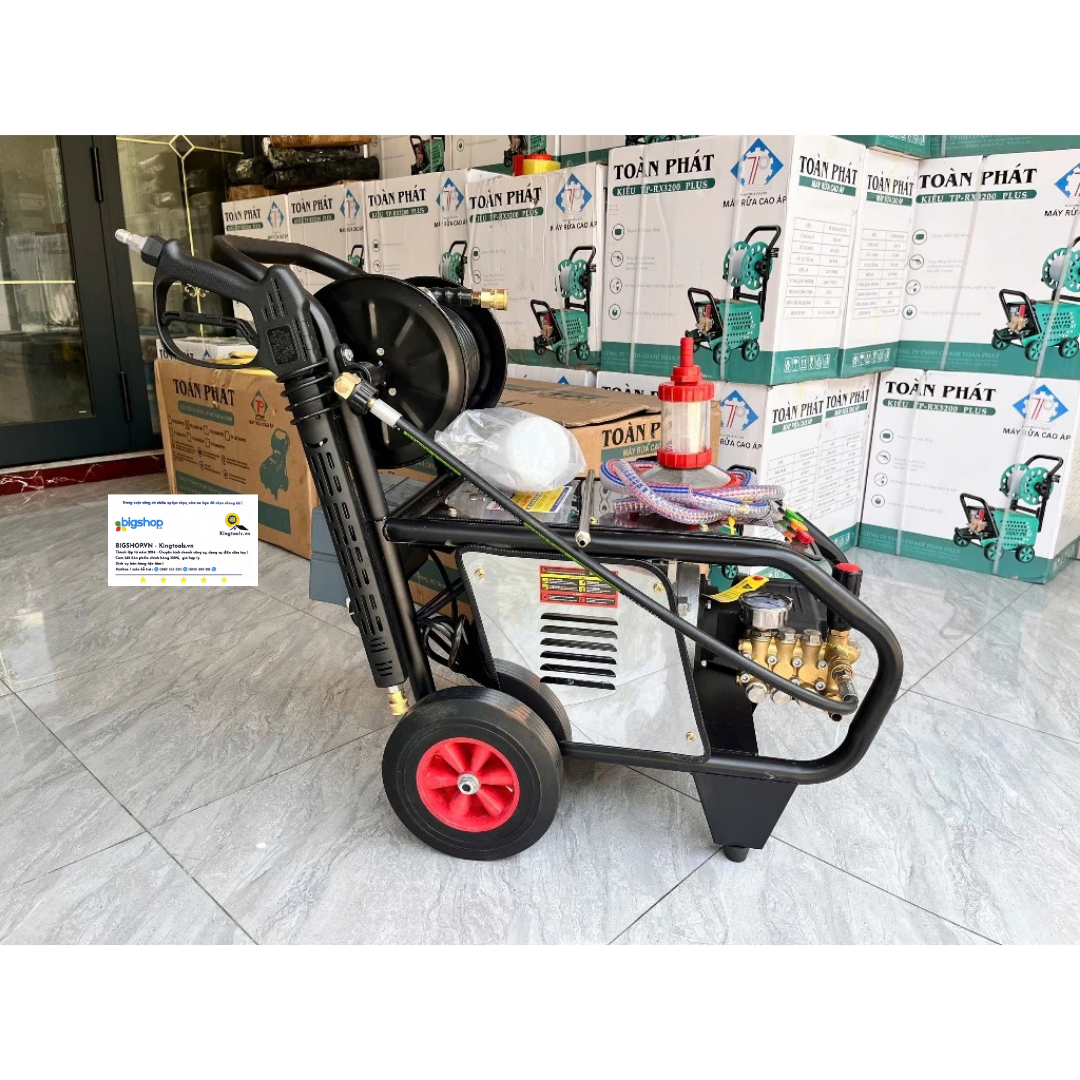 Máy rửa cao áp công nghiệp TOÀN PHÁT TP-LX3500 PRO - Công suất 3500W