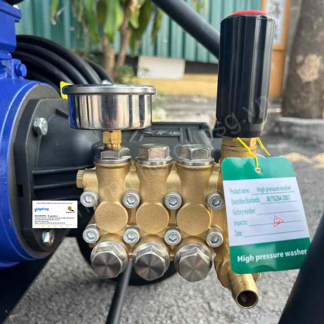 Máy rửa cao áp công nghiệp TOÀN PHÁT TP-LS7500 PRO - CS 7500W, Điện 3 pha