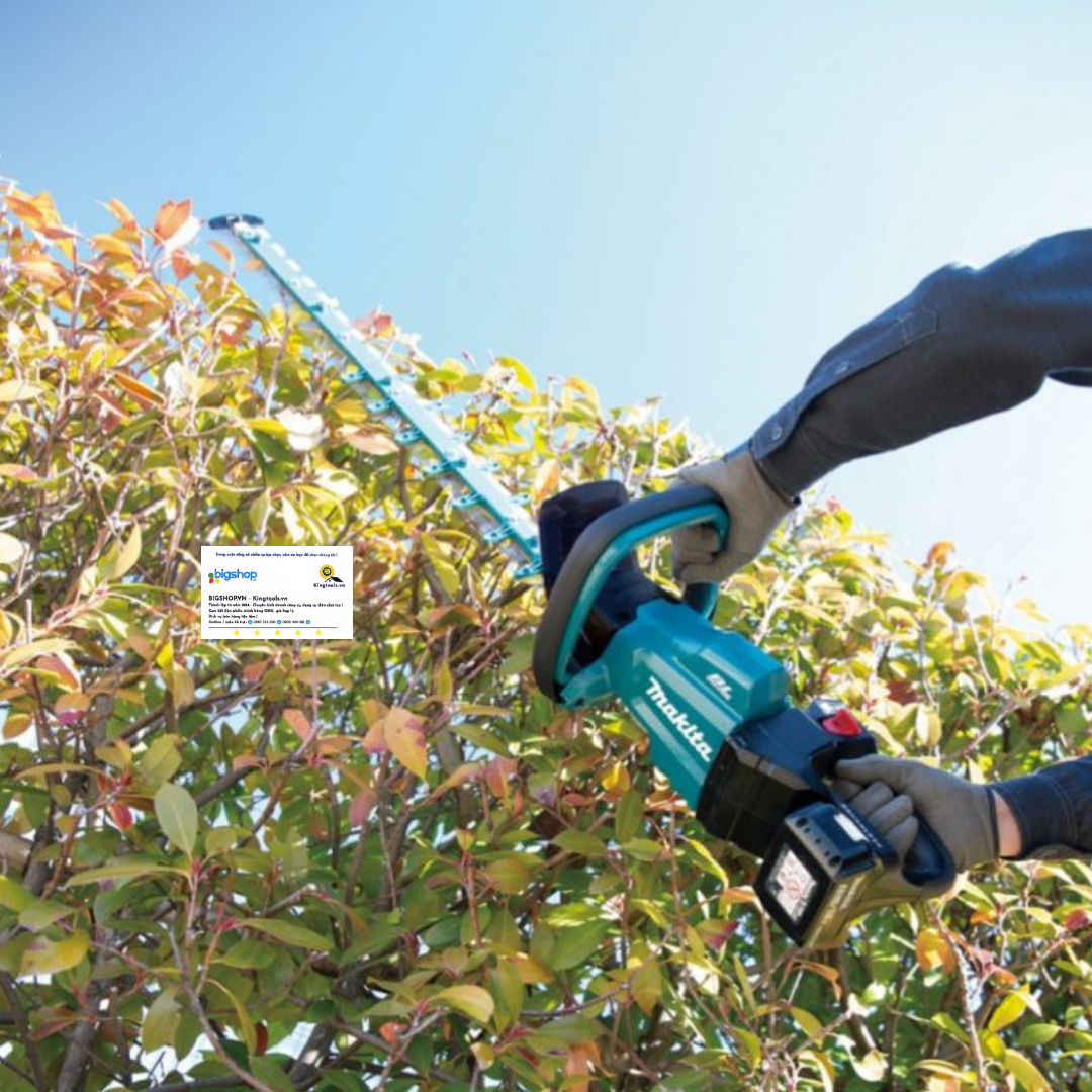 Máy tỉa hàng rào dùng pin MAKITA DUH602RT (1 pin 5.0Ah và sạc)