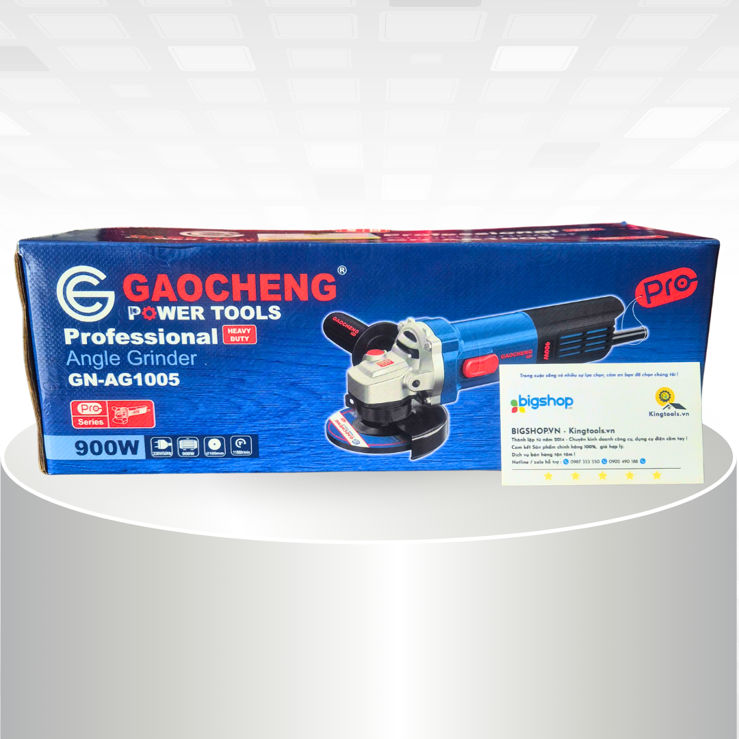 Máy mài góc 100mm GAOCHENG PRO GN-AG1005 - Công suất 900W