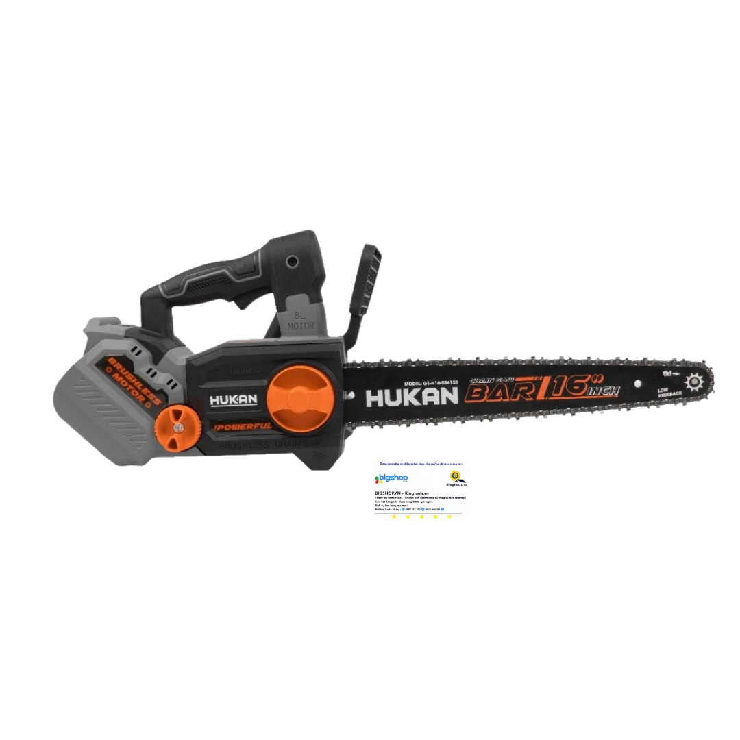 Máy cưa xích dùng pin HUKAN G1-N16 (GEN 1) - Lam xích 16 inch (Thân máy)