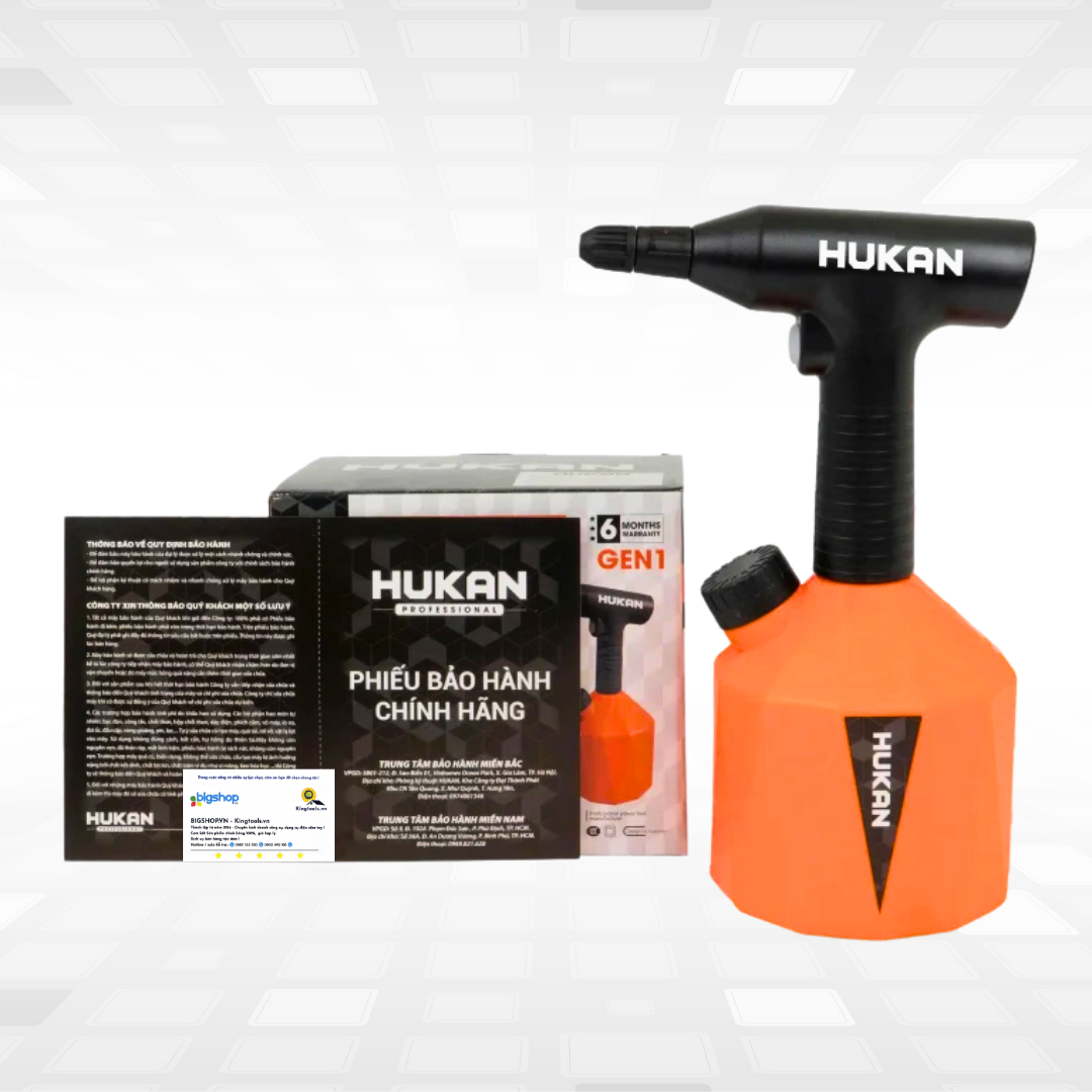 Bình phun pin cầm tay HUKAN G1-BX01MINI (GEN 1)