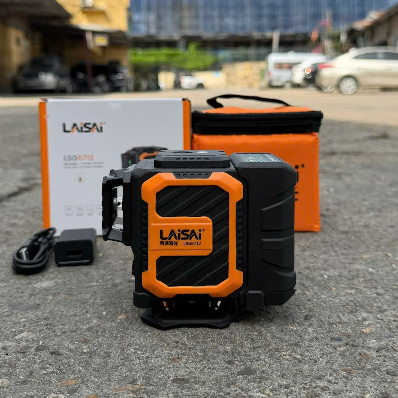 Máy cân bằng laser LAISAI LSG6712 - 12 tia xanh