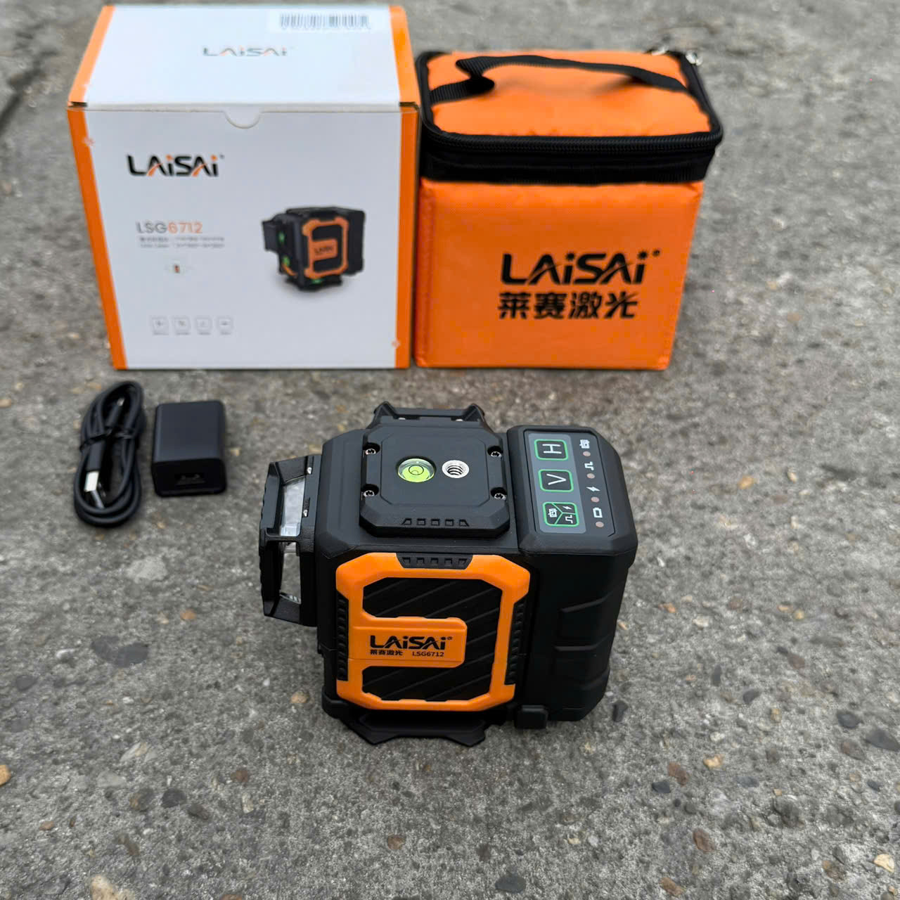 Máy cân bằng laser LAISAI LSG6712 - 12 tia xanh
