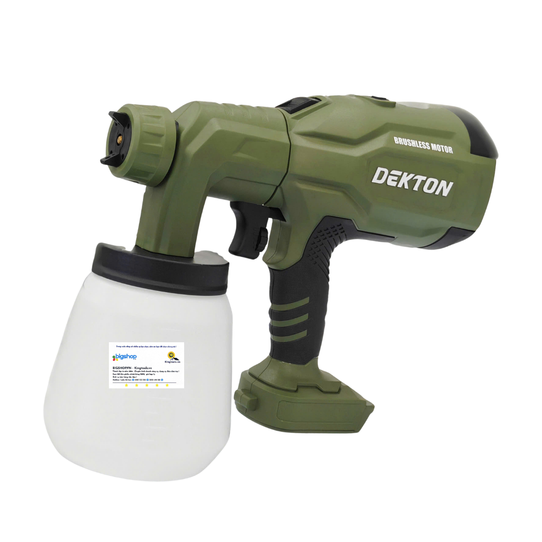 Máy phun sơn dùng pin DEKTON M21-SPS1000XBL - Thân máy