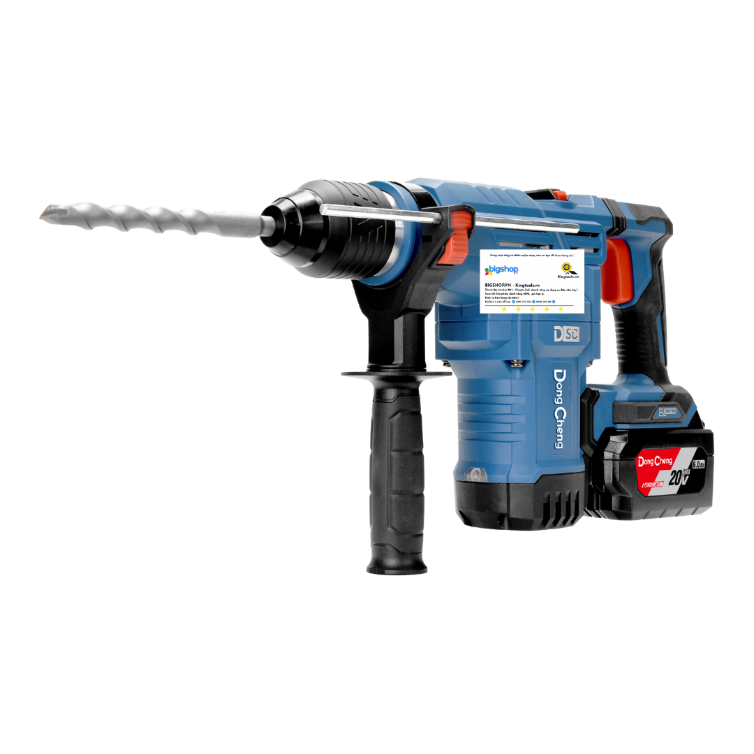 Máy khoan búa dùng pin DONGCHENG DCZC02-28 (CS 1000W, 1 pin 5.0Ah và sạc)