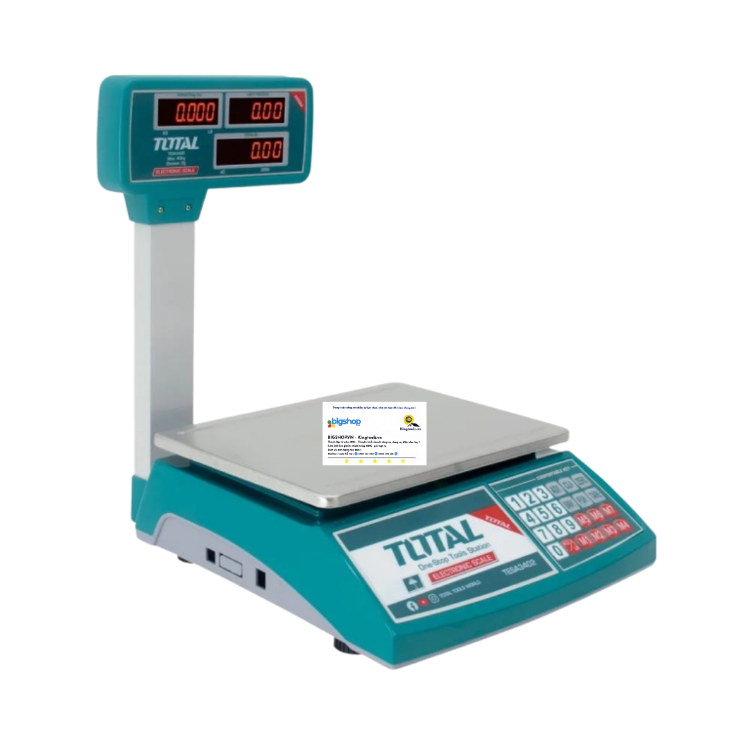Cân điện tử 40kg TOTAL TESA3402