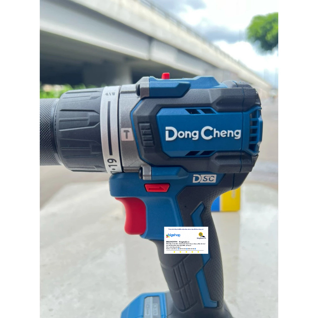 Máy khoan pin 13mm DONGCHENG DCJZ2090i (CS 700W, lực siết 90Nm)