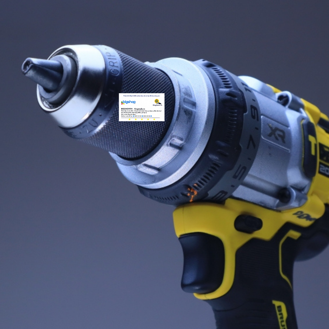 Máy khoan pin 20V DEWALT DCD1007N-B1 - Thân máy (Lực siết 169Nm)