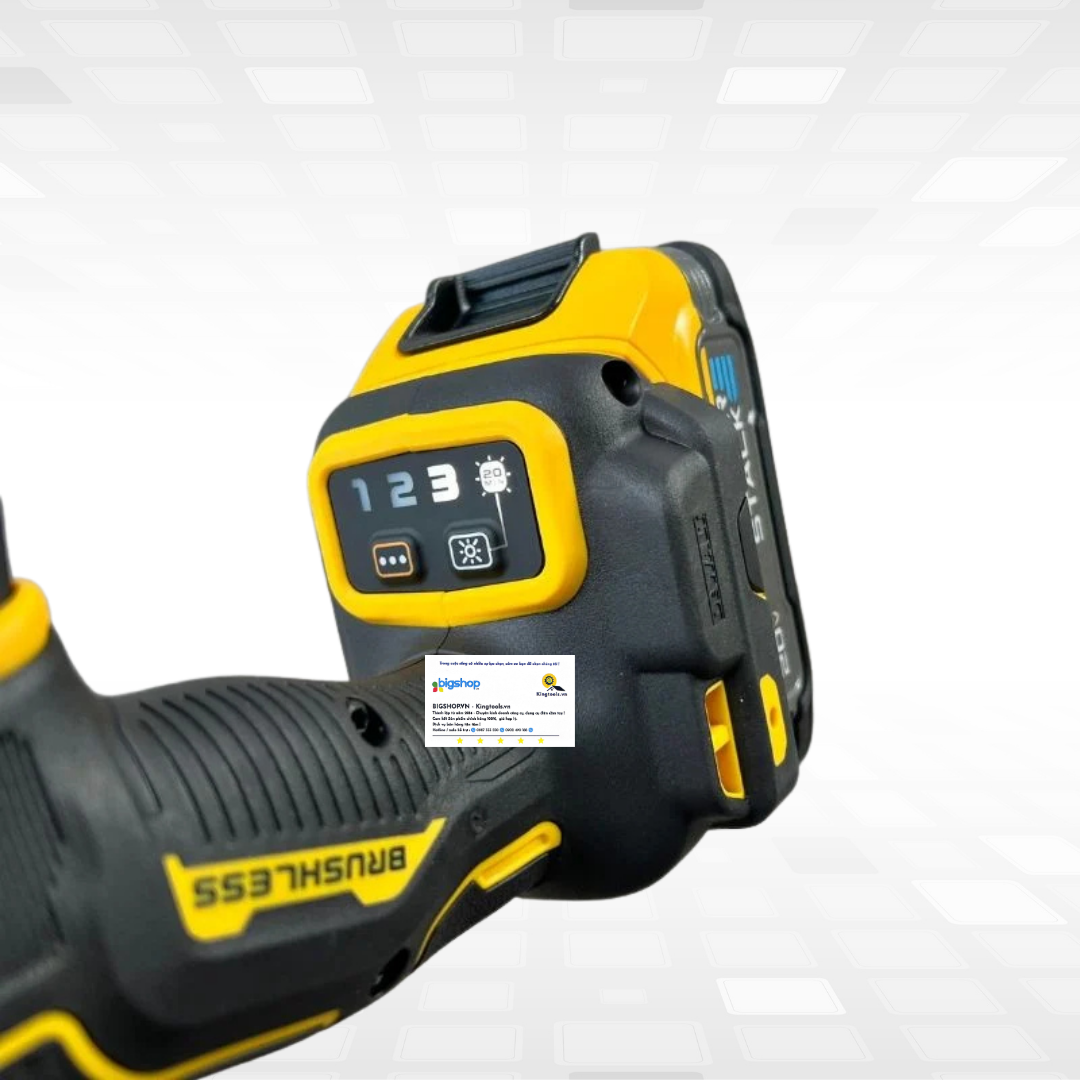 Máy vặn vít dùng pin 18V/20V DEWALT DCF860N-B1 - Thân máy (Lực siết 282Nm)