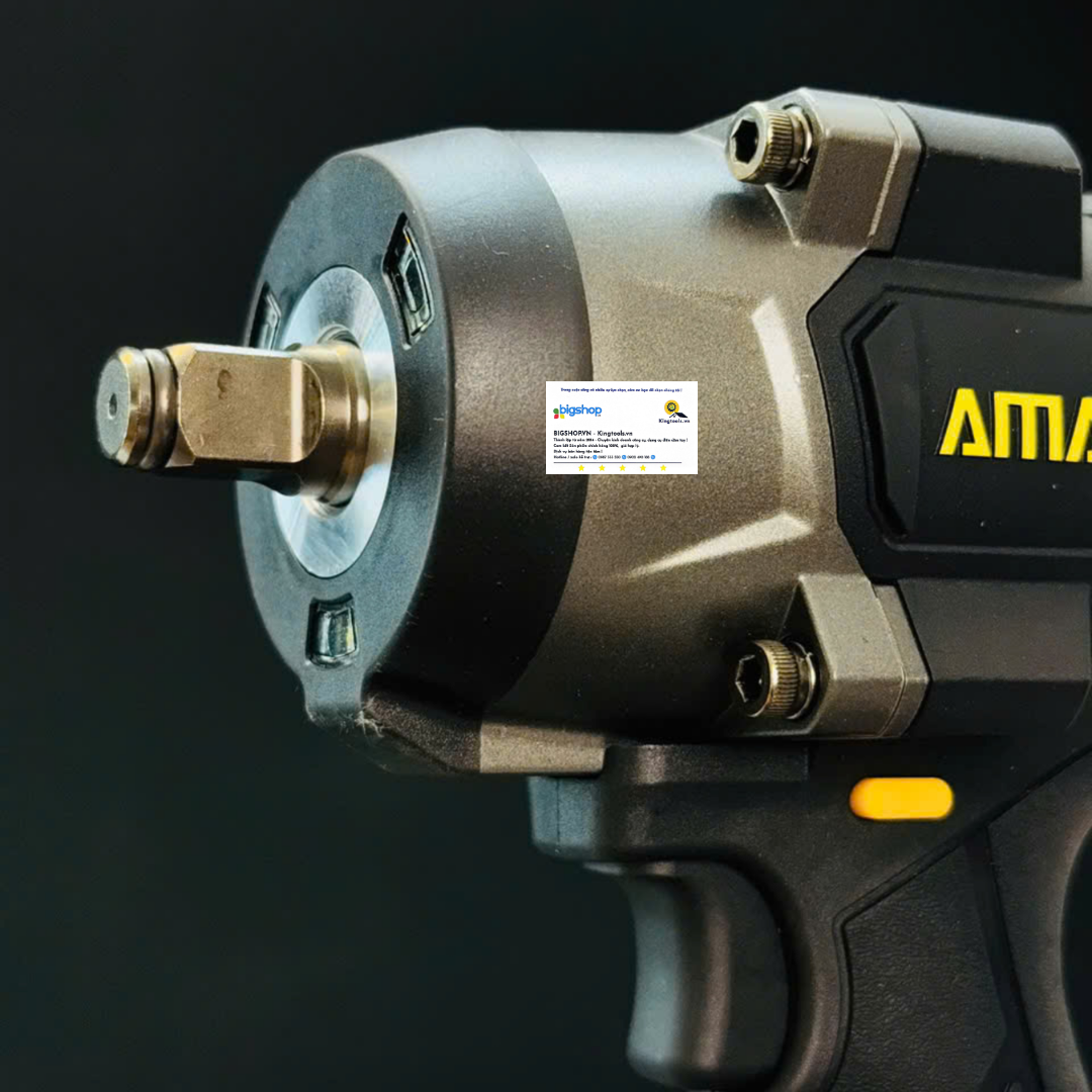 Máy siết bulong pin 21V AMAXTOOLS ABL95012SM (Lực siết 950Nm)