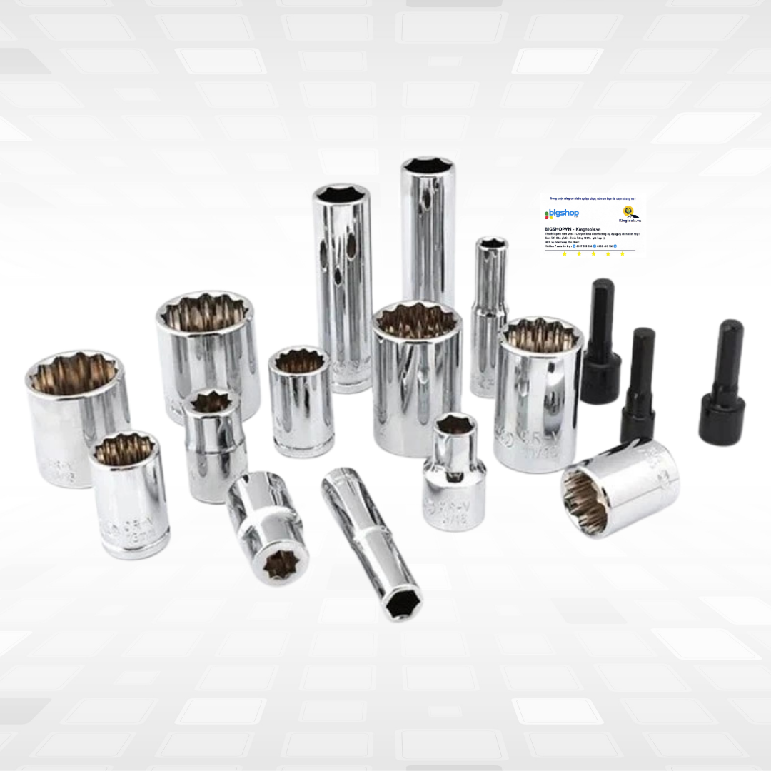 Bộ công cụ cơ khí các loại có hộp đựng WORKPRO WP003055 (1 set = 320 cái)