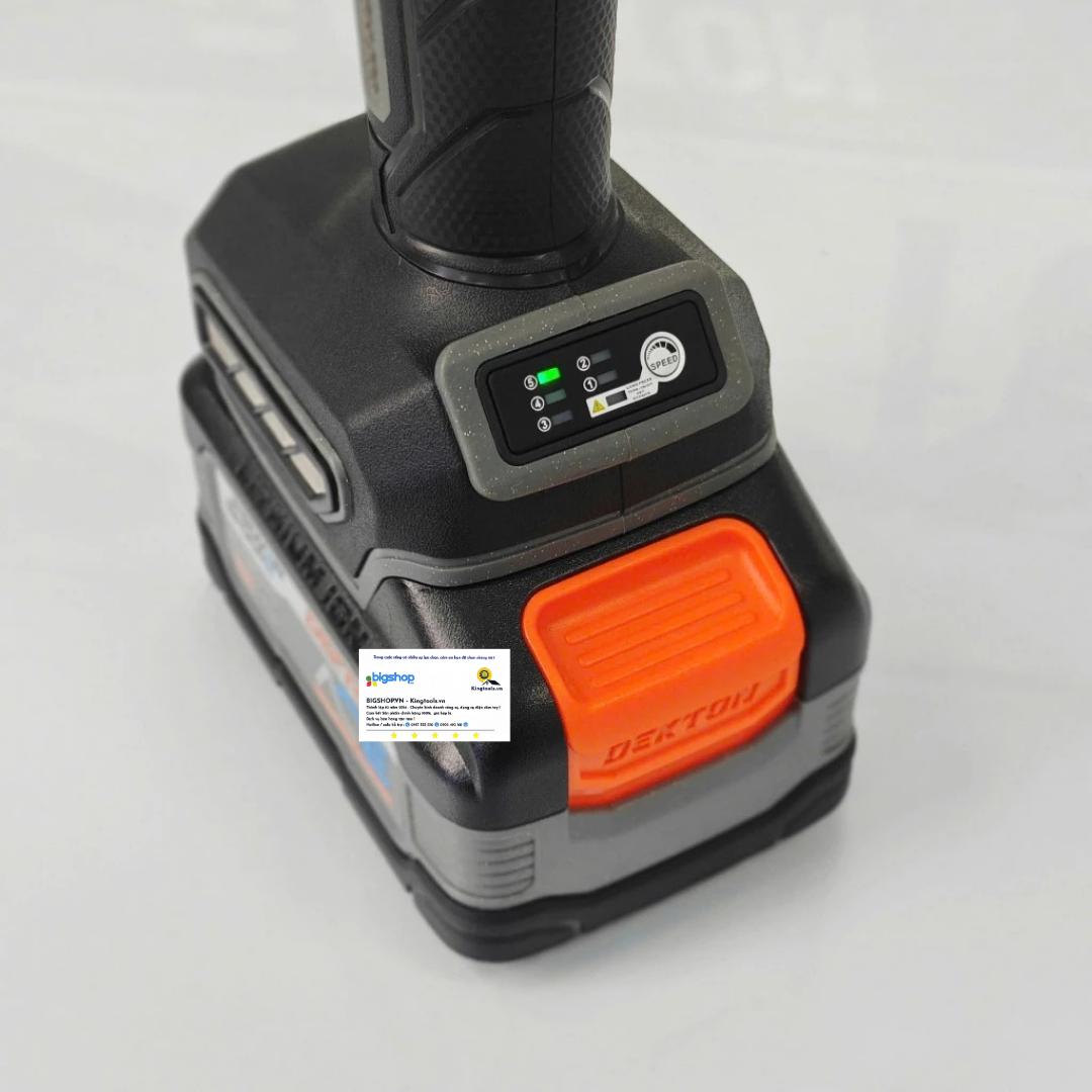 Máy mài góc dùng pin 21V DEKTON M21-AG1102GLB - Thân máy (Không bánh răng)