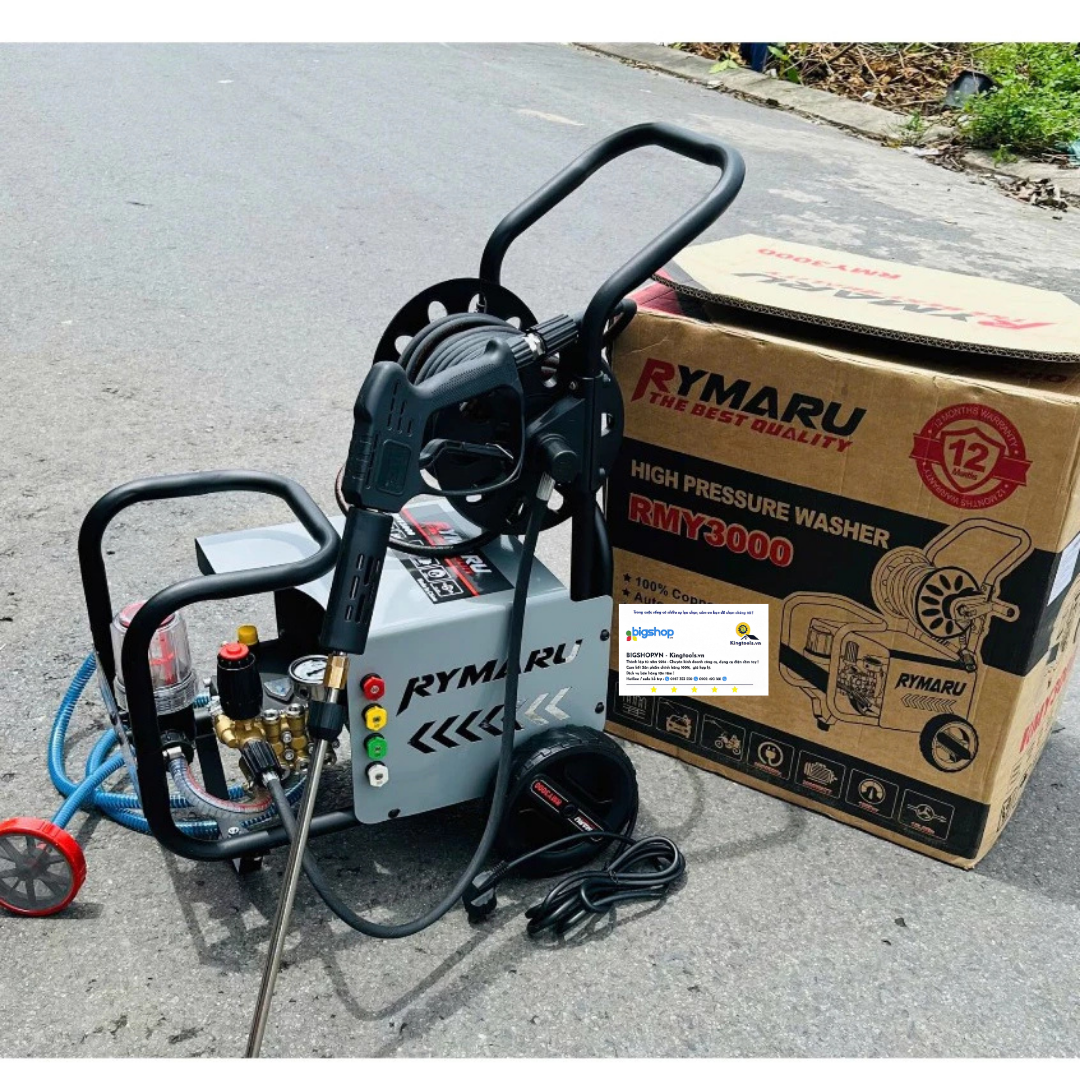 Máy rửa xe cao áp RYMARU RMY3000 (Công suất 3000W)