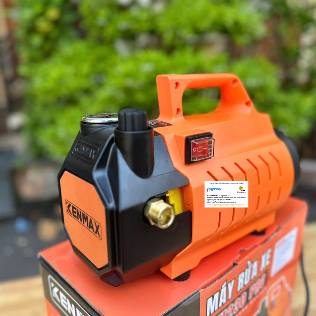 Máy rửa xe cao áp KENMAX KM230 PRO (Công suất 2300W)