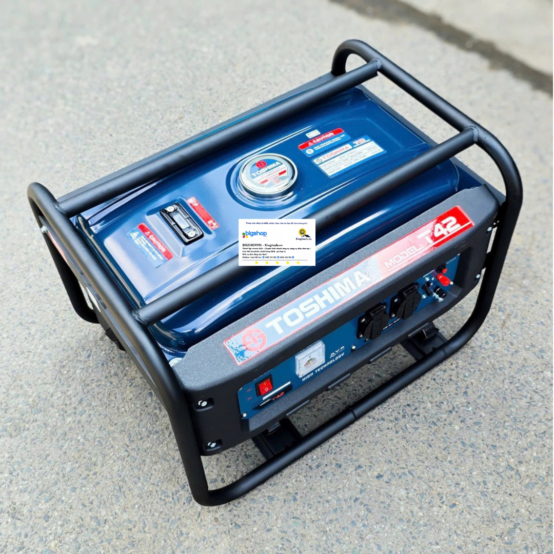 Máy phát điện chạy xăng TOSHIMA T42 (Công suất 3kW)