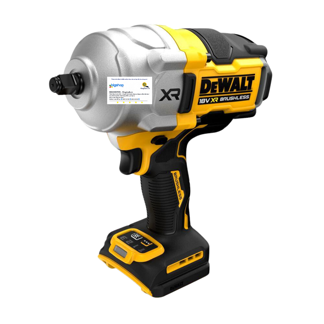 Máy siết bulong pin 20V DEWALT DCF961N-XJ - Thân máy (Lực siết 1626Nm)