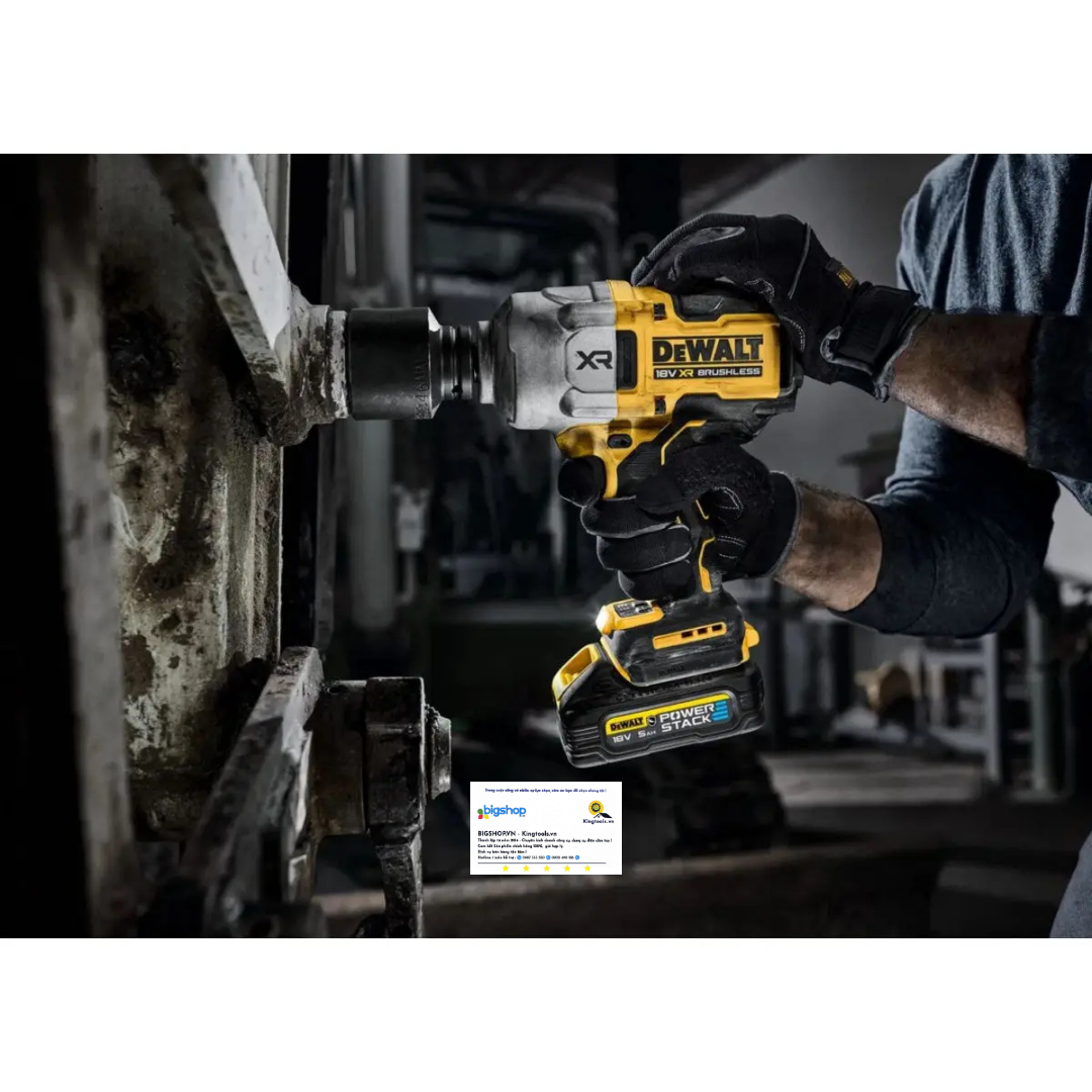 Máy siết bulong pin 20V DEWALT DCF964NT-XJ - Thân máy (Lực siết 1925Nm)