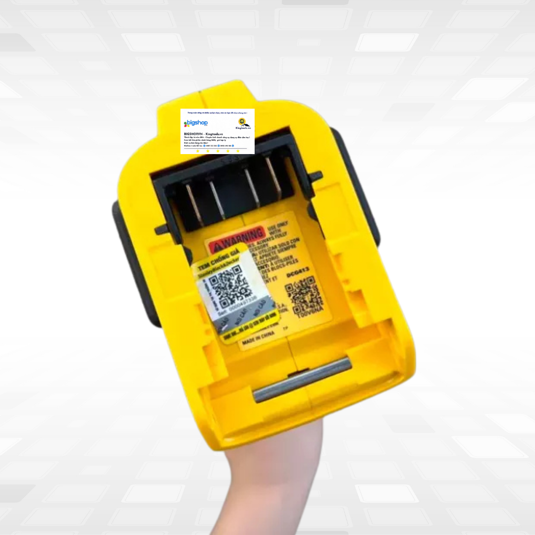Máy mài góc dùng pin 20V DEWALT DCG413B - Đĩa 125mm, công tắc bóp (Thân máy)