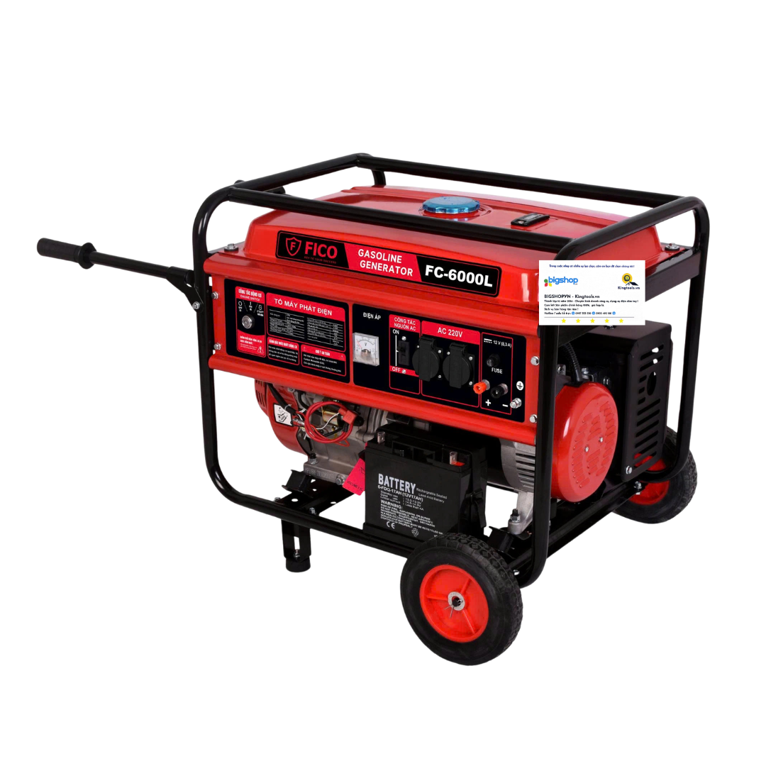 Máy phát điện FICO FC-6000L (Công suất 5.5kW)