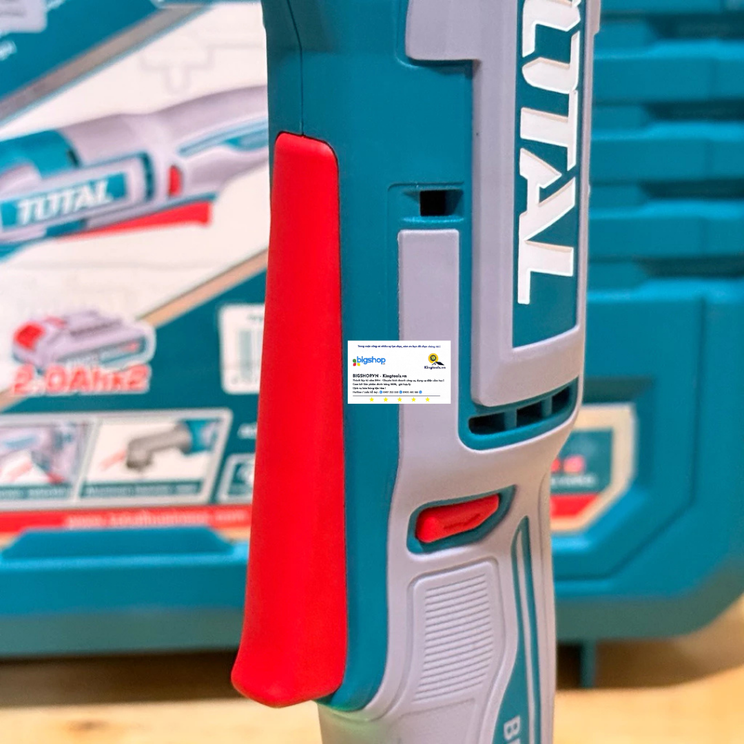 Máy siết vít góc dùng pin 20V TOTAL TAIRLI208 (2 pin 2.0Ah và sạc)