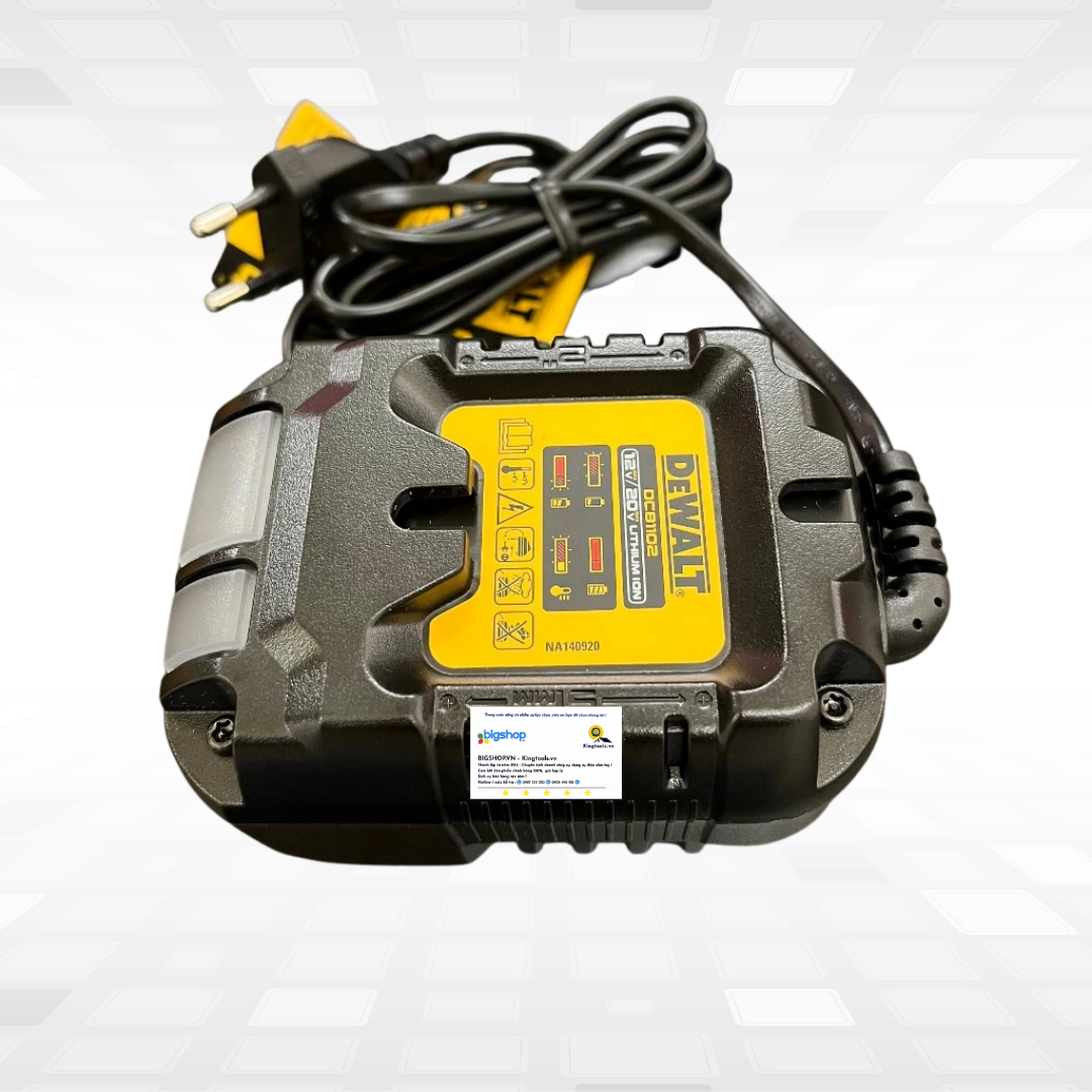 Đế sạc pin DEWALT DCB1102-B1 (10.8V - 18V)