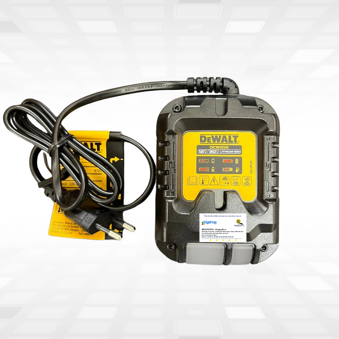 Đế sạc pin DEWALT DCB1102-B1 (10.8V - 18V)