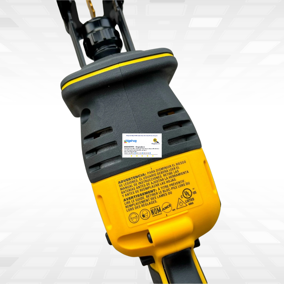 Máy cưa kiếm dùng pin 20V DEWALT DCS369B (Thân máy)