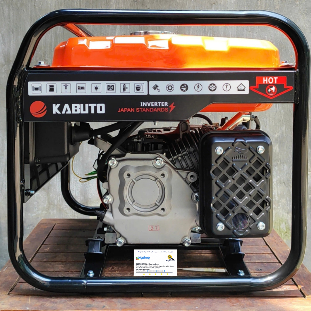 Máy phát điện dùng xăng Inverter KABUTO KBT4800IX (Công suất 3.8kW)