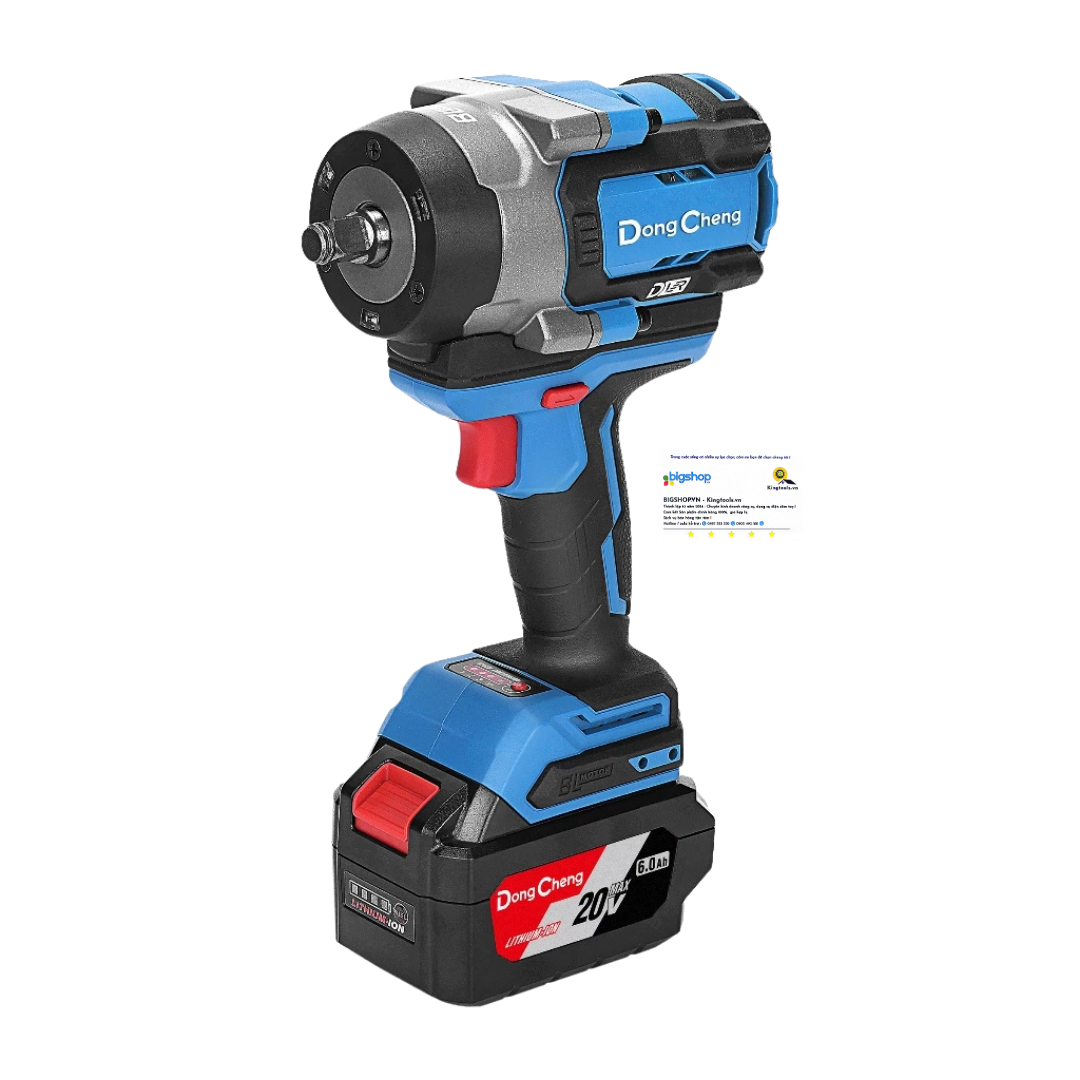 Máy bắt ốc dùng pin DONGCHENG DCPB968 (Lực siết 968Nm) - 1 pin 5.0Ah và sạc