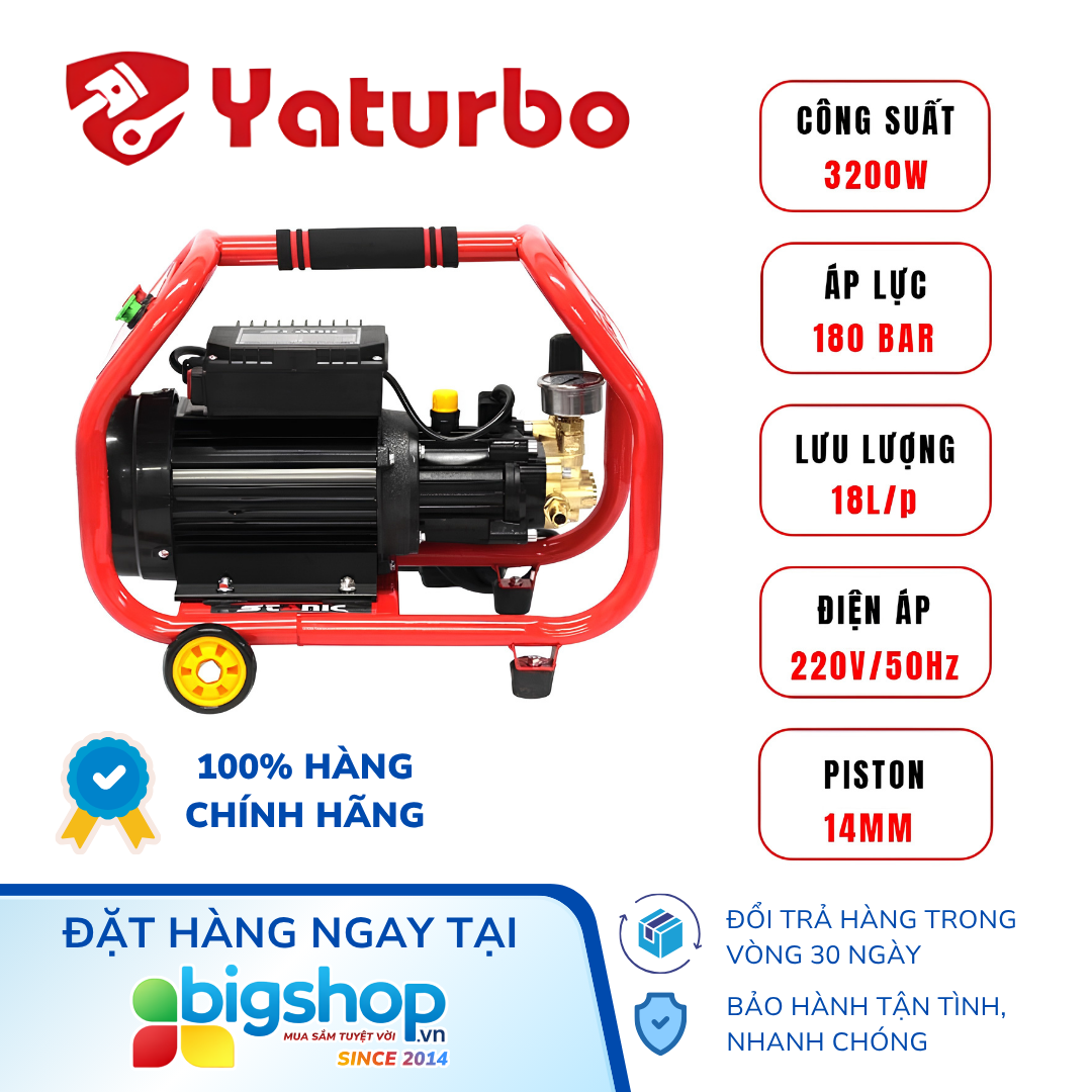 Máy xịt rửa xe STANIC SNP3280 (Công suất 3200W)