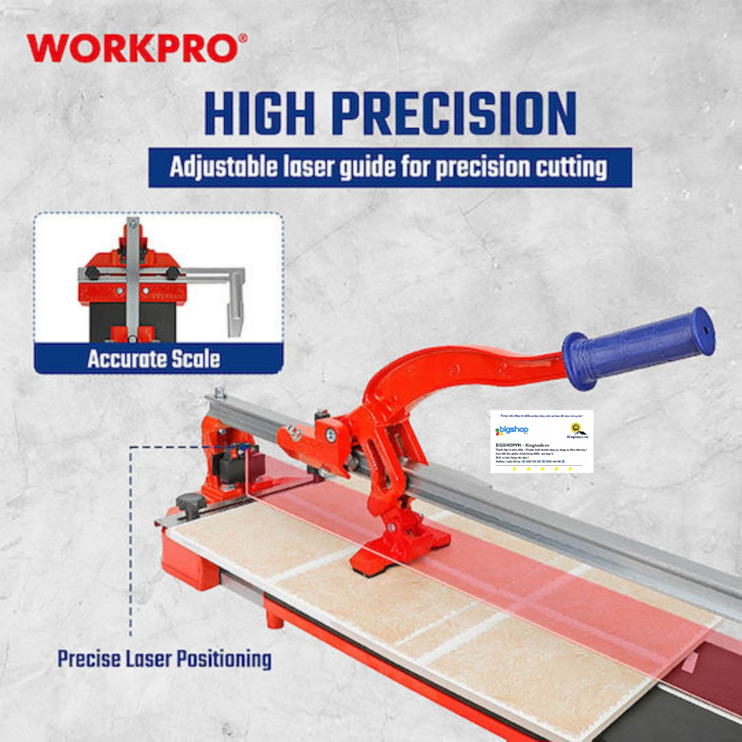 Máy cắt gạch cầm tay WORKPRO WP326005 - 1200mm (48 inch)