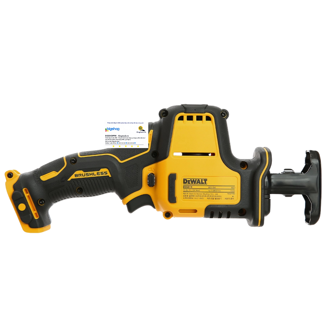 Máy cưa kiếm dùng pin 12V DEWALT DCS312N-KR (Thân máy)
