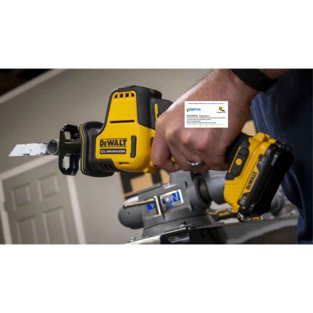 Máy cưa kiếm dùng pin 12V DEWALT DCS312N-KR (Thân máy)