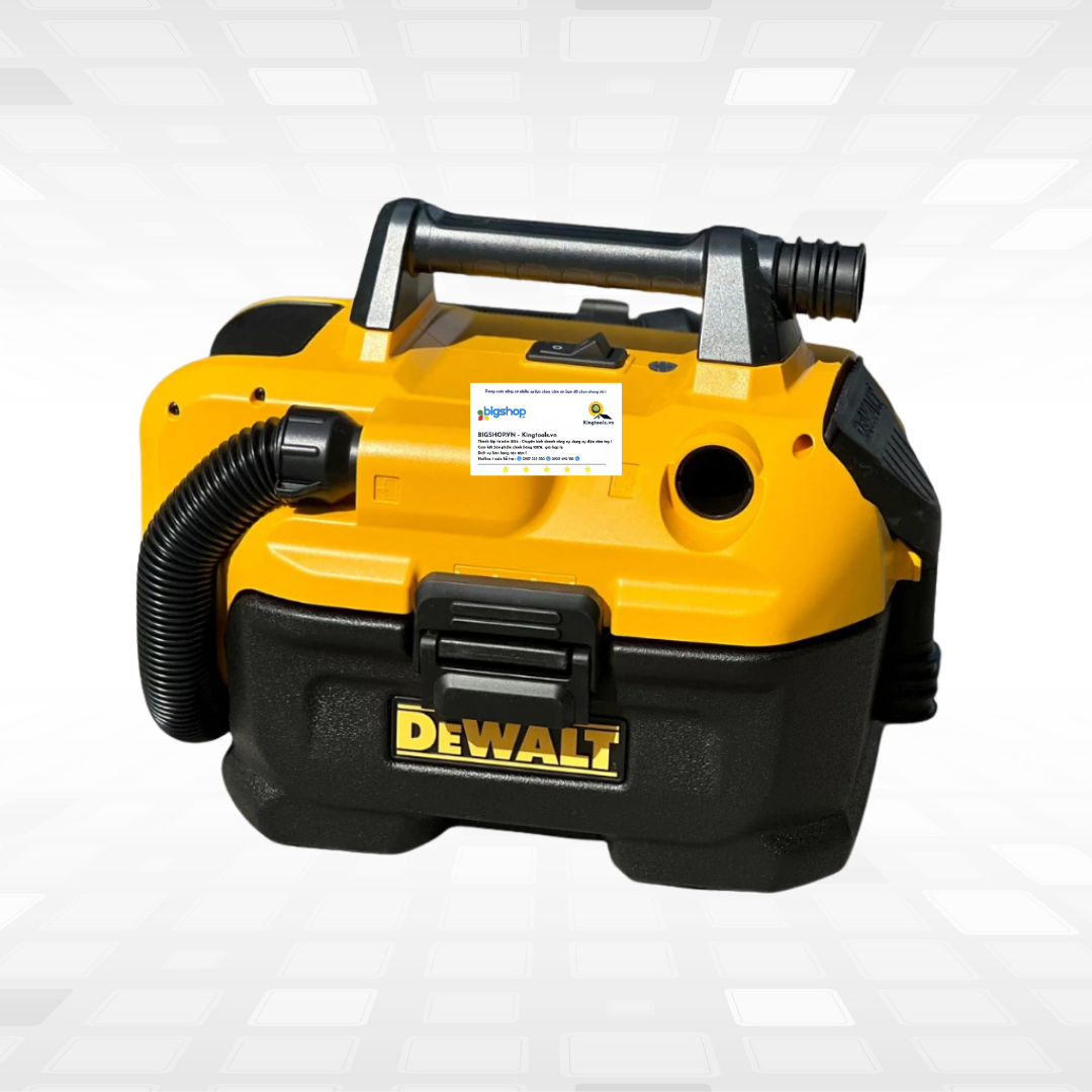 Máy hút bụi khô và ướt dùng pin 20V DEWALT DCV580N-KR (Thân máy)
