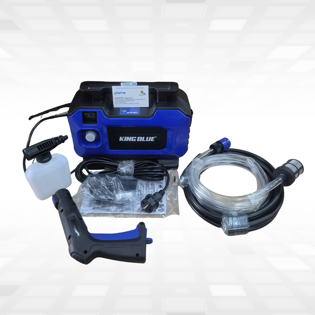 Máy rửa xe áp lực cao KINGBLUE KBA-UL1200 (Công suất 1200W)