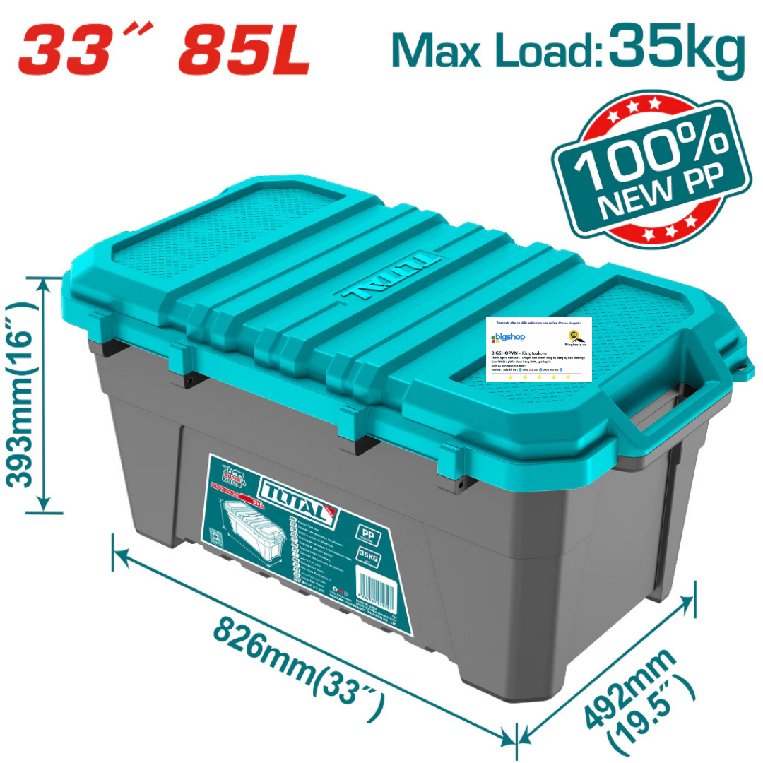 Hộp nhựa đựng công cụ 33 inch TOTAL TPBX0332