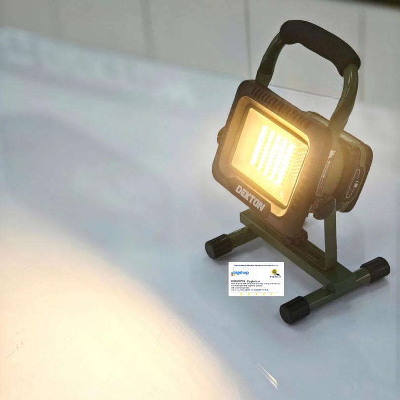 Đèn công trình dùng pin DEKTON M21-D5000XLM - Thân máy (Độ sáng tối đa 5000 Lumens)